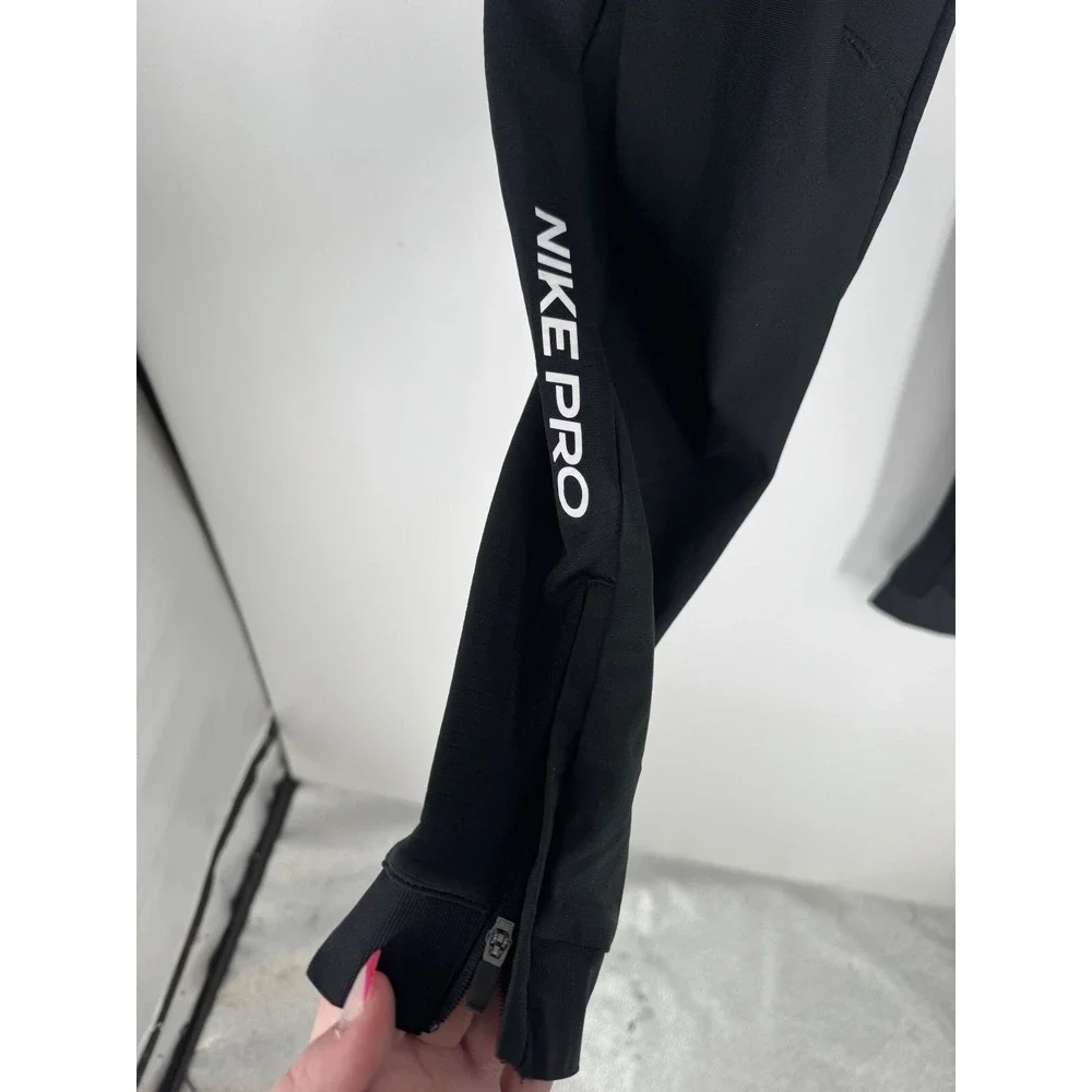 Nike Pro Dri Fit Slim Fit Running Tapered Pants Mens 2XL Training BV5515-010